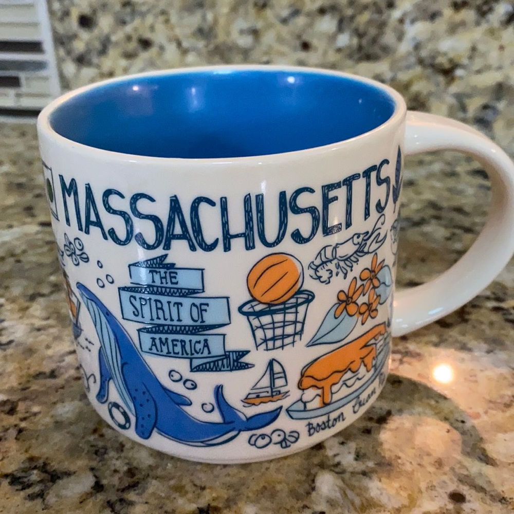 Starbucks Mug Been There Series Massachusetts